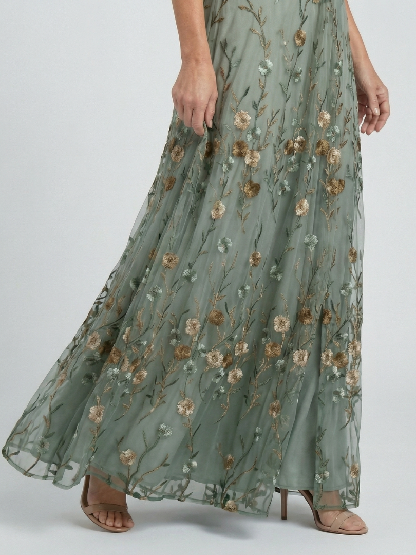 Serena | Abito Maxi Floreale
