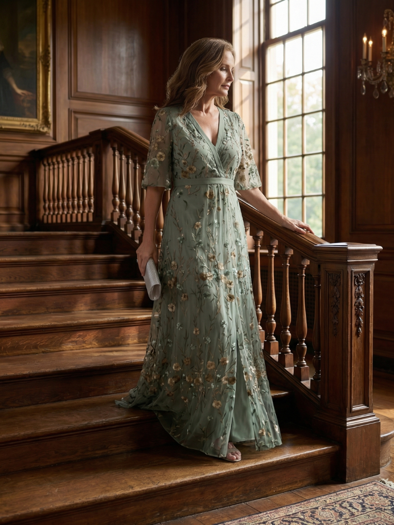 Serena | Abito Maxi Floreale
