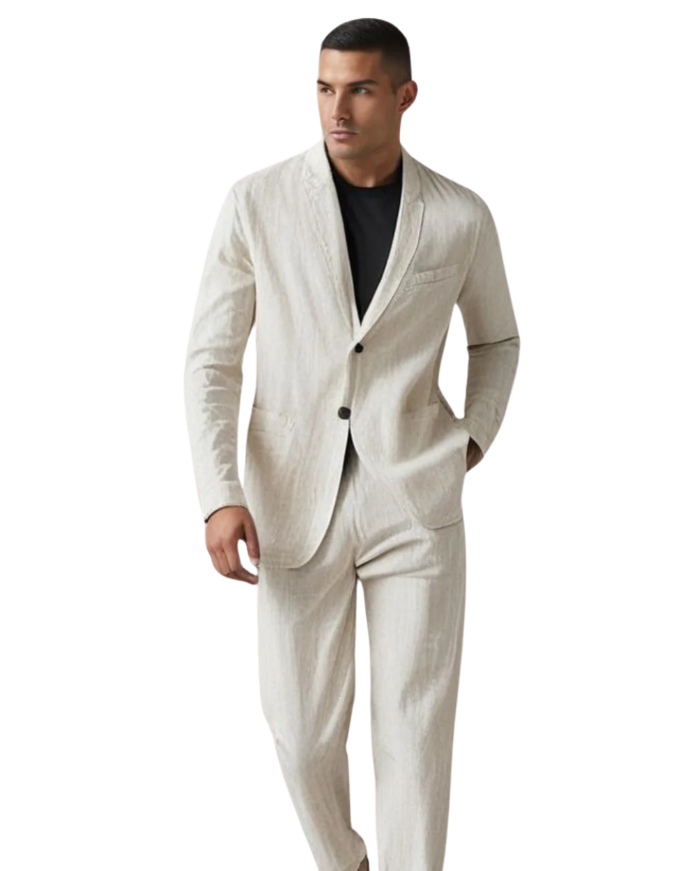 Completo Elegante in Lino