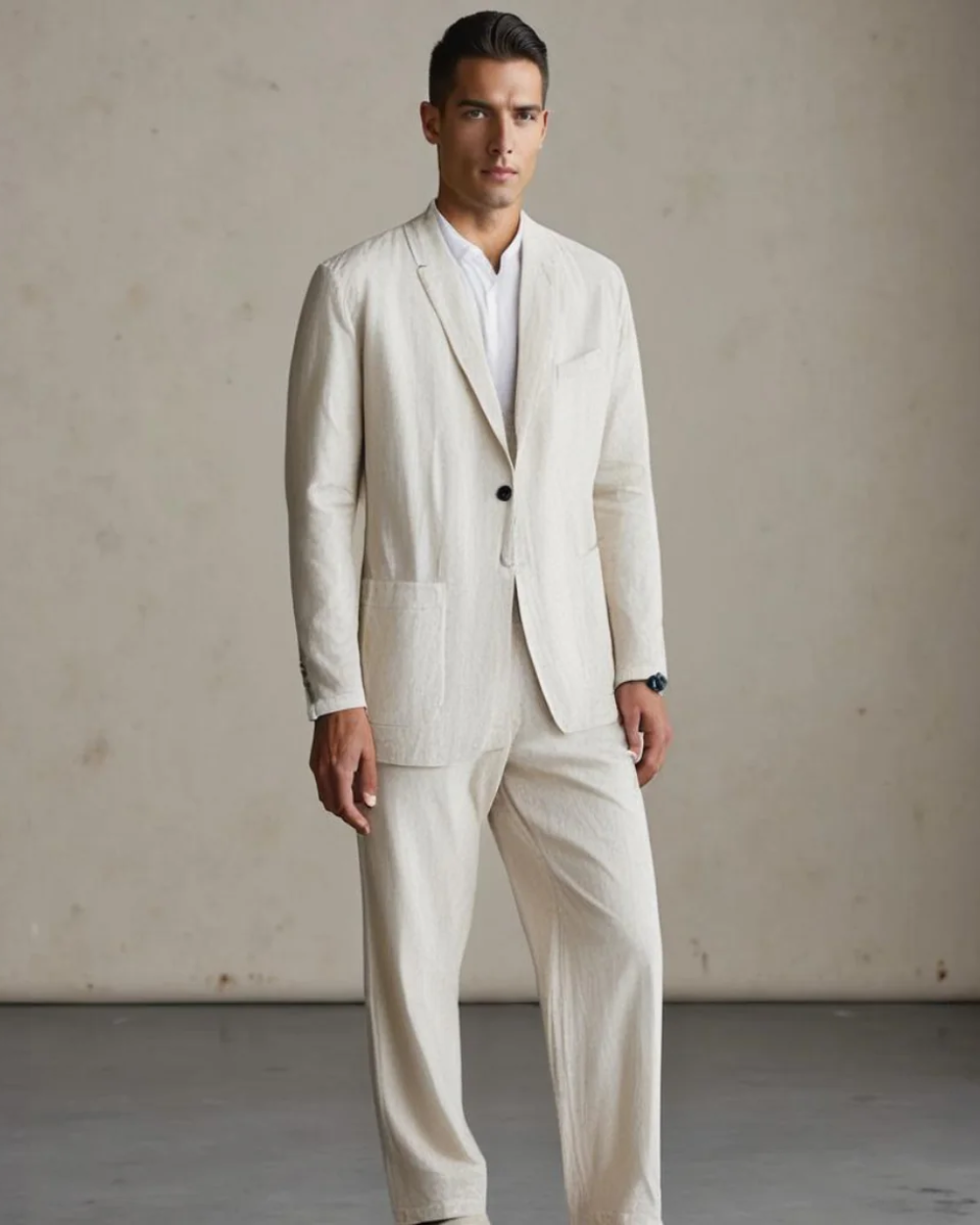 Completo Elegante in Lino