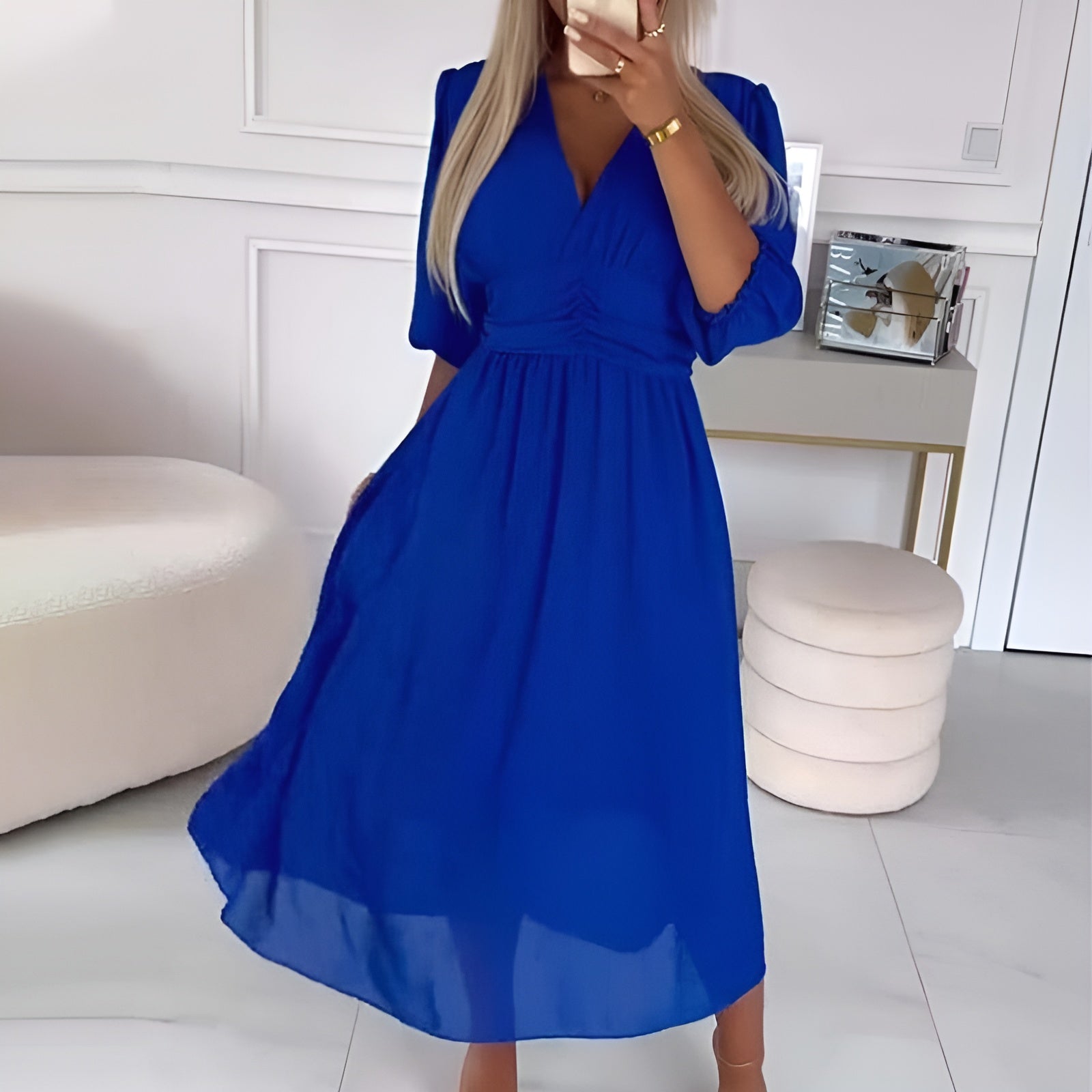 Lumiére | Light Silky Chiffon Dress