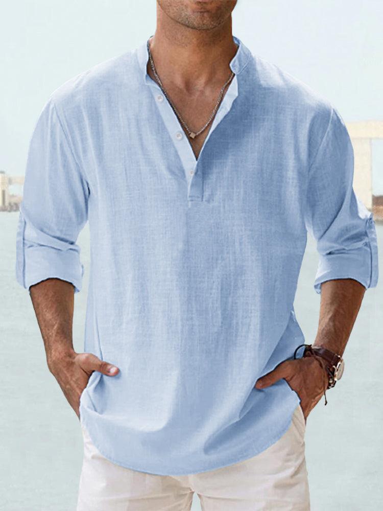 Valerio | Camicia traspirante in lino