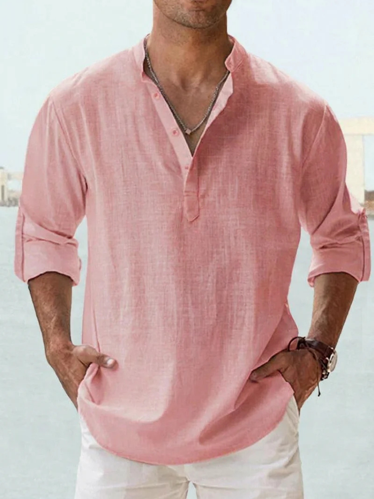 Valerio | Camicia traspirante in lino